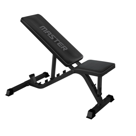Ställbar träningsbänk, Master Black Ställbar träningsbänk, Master Black