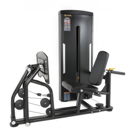 Seated Leg Press 125 kg, TF Standard