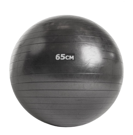 Gymboll 65 cm, svart